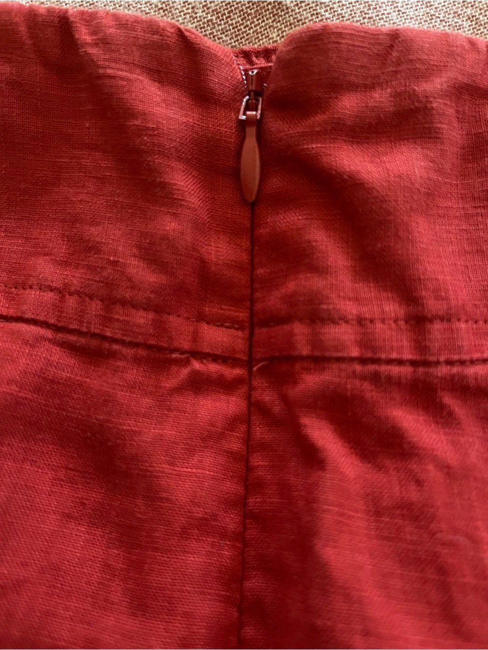 EILEEN FISHER Linen wide leg cropped pants (Medium) - Picture 4 of 7
